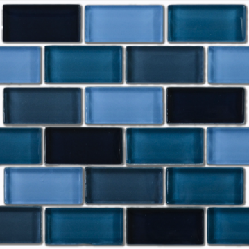 Aquabella Aqua Series Tahiti 1x2 Glass Tile